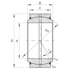 ؽ GE60-DO-2RS,  DIN ISO 12 240-1 ׼, άഽܷ