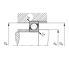 ǽӴ 7004-B-TVP, Ӵ  = 40