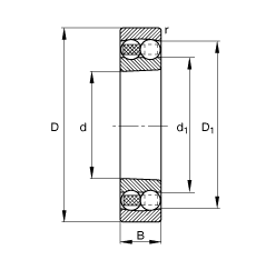 Ե 1316-K-M-C3,  DIN 630 ׼Ҫߴ, ׶ף׶ 1:12