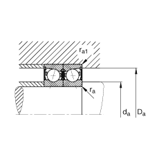 B7016-C-2RSD-T-P4S, ڣɶ԰װӴ  = 15㣬ഽܷ⣬ǽӴϹ