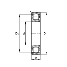 ι 20217-K-MB-C3,  DIN 635-1 ׼Ҫߴ, ׶ף׶ 1:12