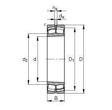 Ĺ 24138-E1-K30,  DIN 635-2 ׼Ҫߴ, ׶ף׶ 1:30