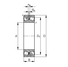 Ĺ 23340-A-MA-T41A,  DIN 635-2 ׼Ҫߴ