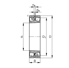 Ĺ 22338-K-MB,  DIN 635-2 ׼Ҫߴ, ׶ף׶ 1:12