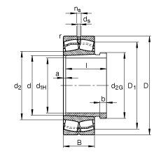 Ĺ 24130-E1-K30,  DIN 635-2 ׼Ҫߴ, ׶ף׶ 1:30